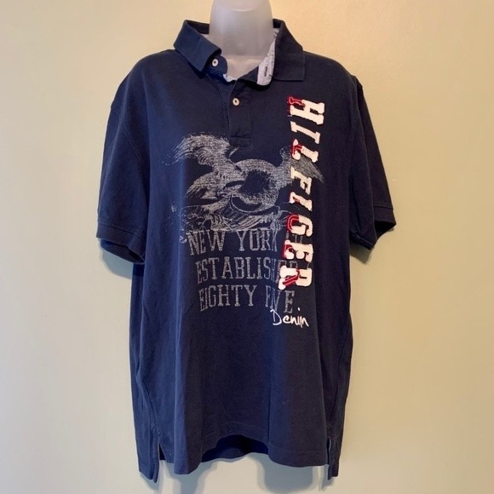 Tommy Hilfiger Denim Custom Fit Polo, Size XL